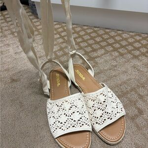 SODA Tie Up Sandals